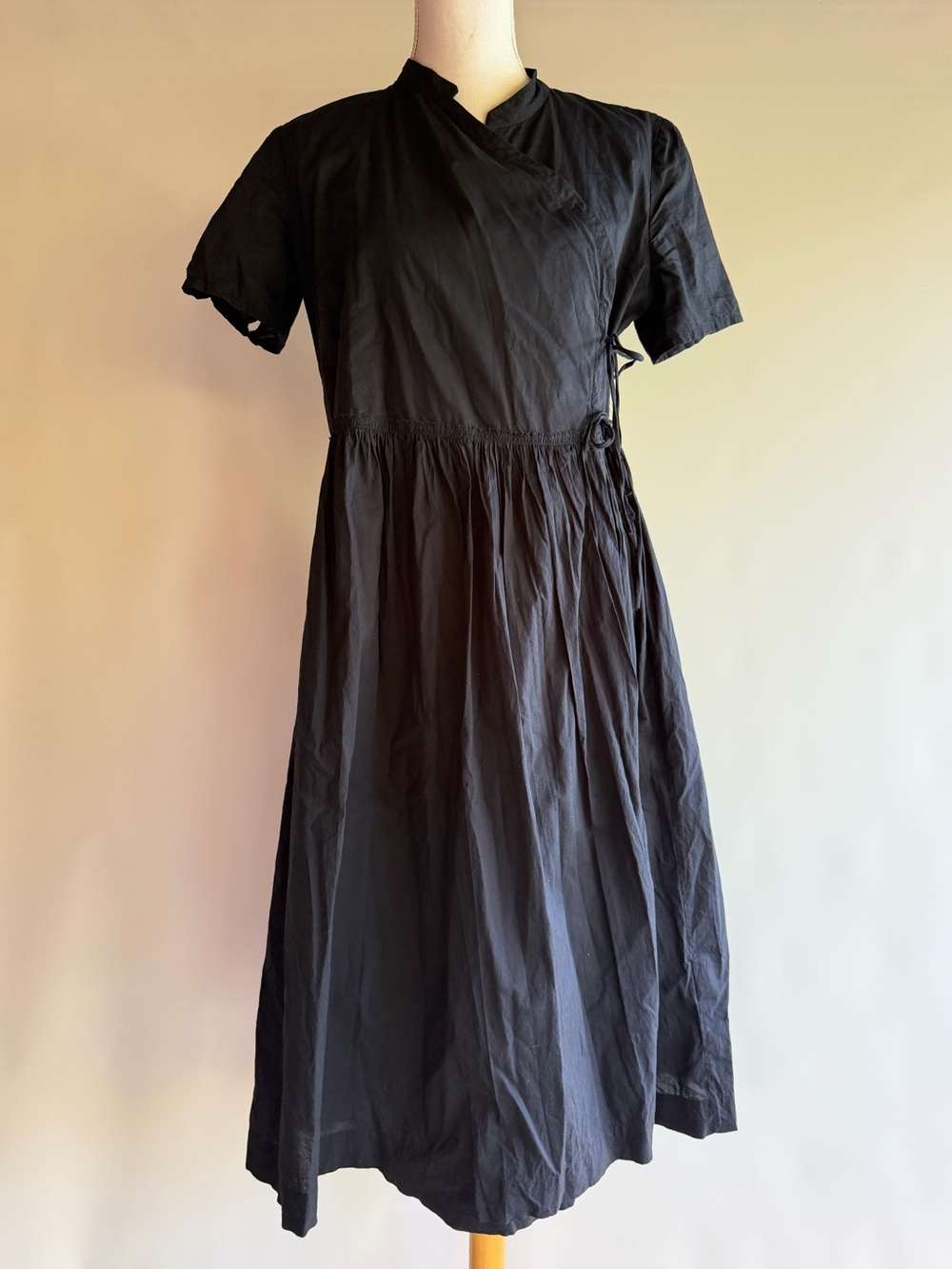 Toast Short Sleeve Midi Wrap Dress - sz 10 UK